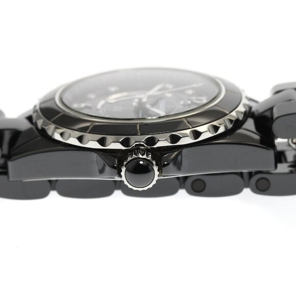 CHANEL J12 H2569 8P diamond black Dial Quartz Ladies Watch_893522 - Picture 4 of 7